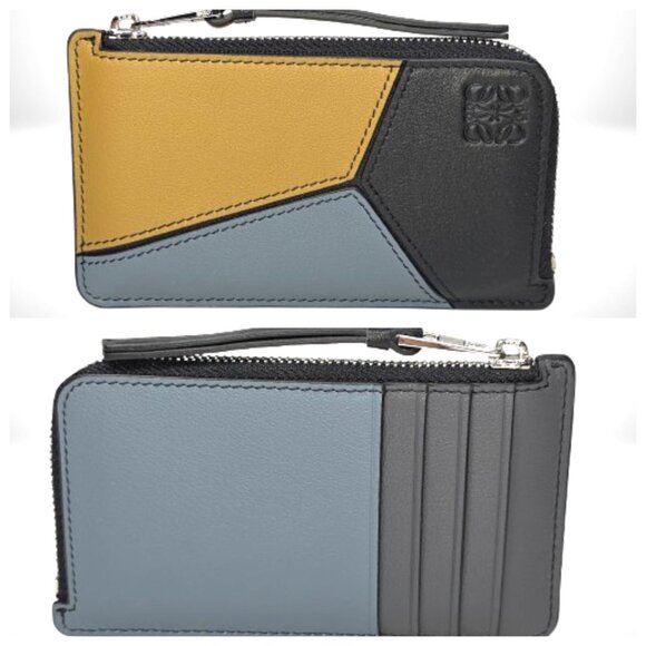 Loewe Puzzle Coin Cardholder in Classic Calfskin - Picture 1 of 13